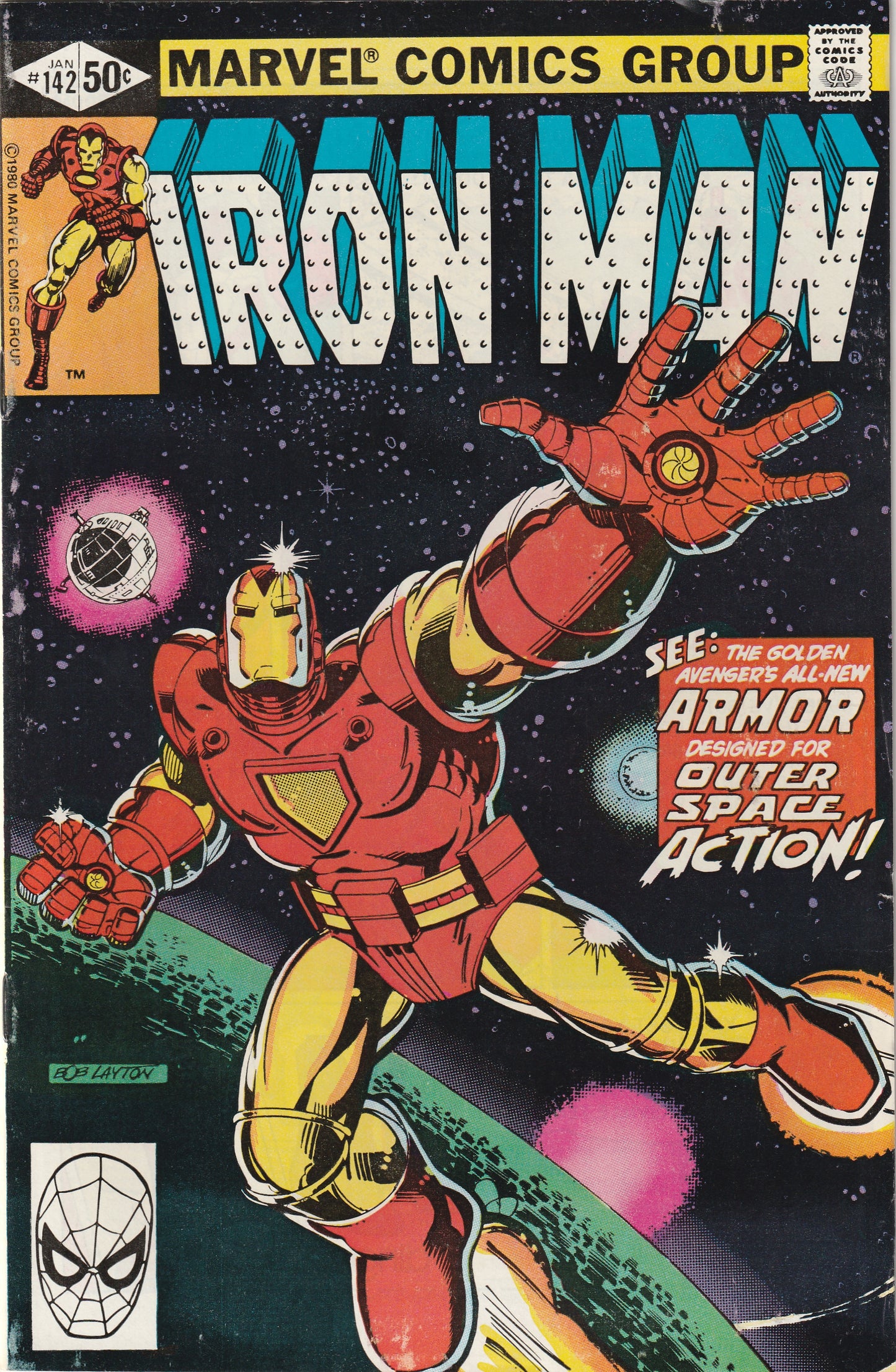 Iron Man #142 (1981) - 1st appearance of Iron Man's Space Armor