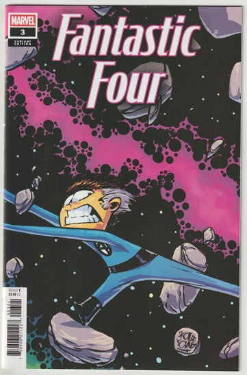 Fantastic Four #3 (2025) - Skottie Young 5 Part Connecting Cover