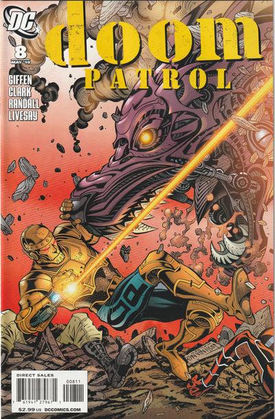 Doom Patrol #8 (Volume 5, 2010)