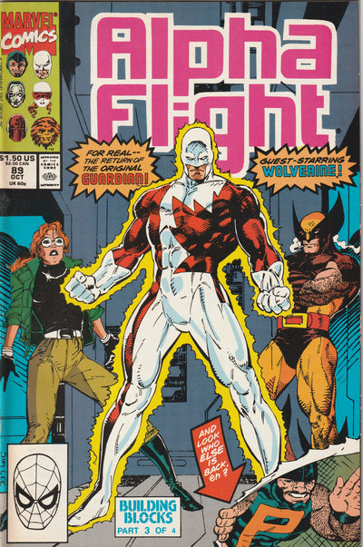 Alpha Flight #89 (1990) - Wolverine appearance