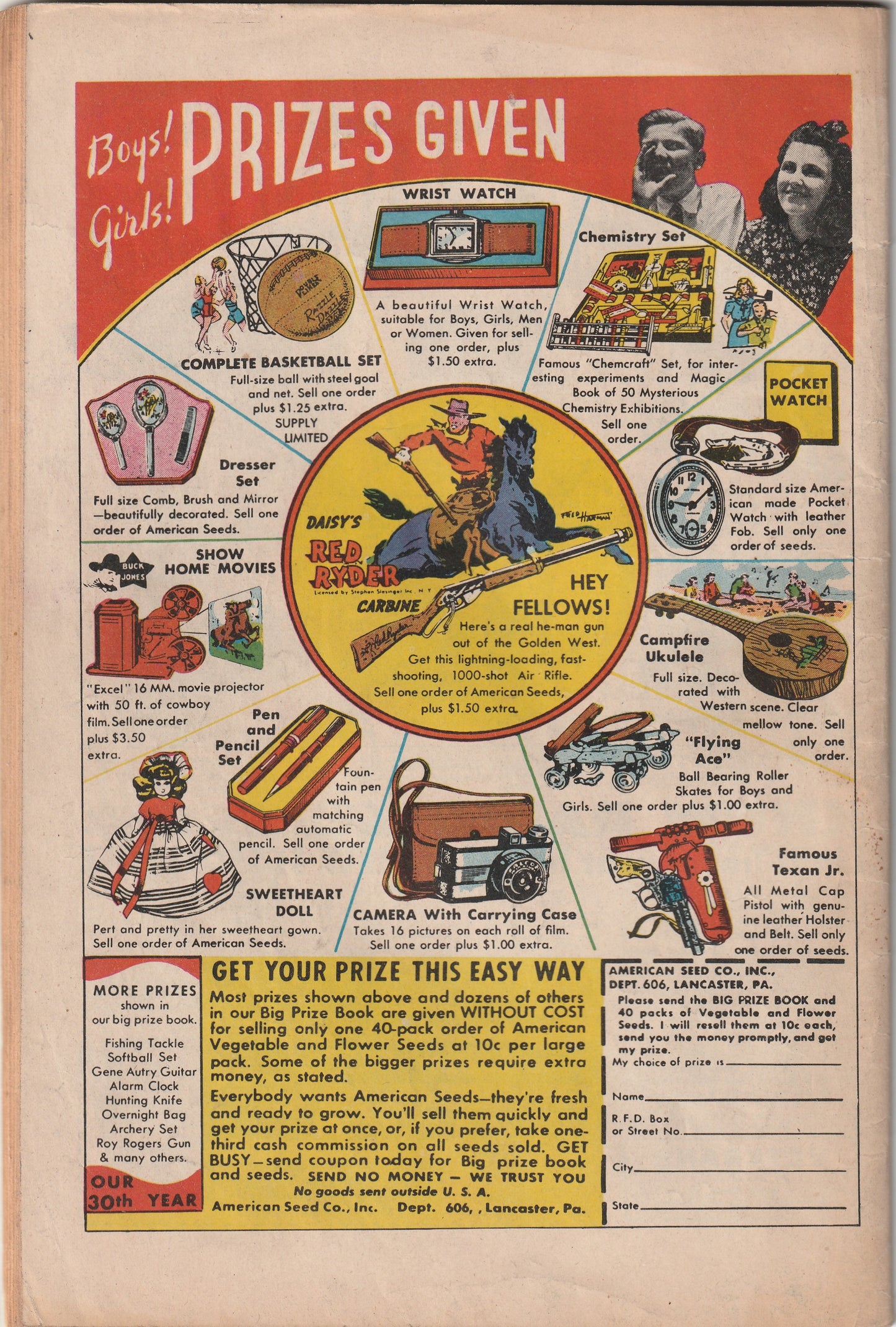 Wonder Comics #16 (1947) - Alex Schomburg (Xela) cover, Spectro appearance