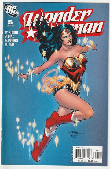 Wonder Woman #5 (2007) - Dodson cover
