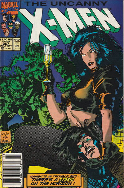 Uncanny X-Men #267 (1990) - 3rd appearance of Gambit (Remy LeBeau)