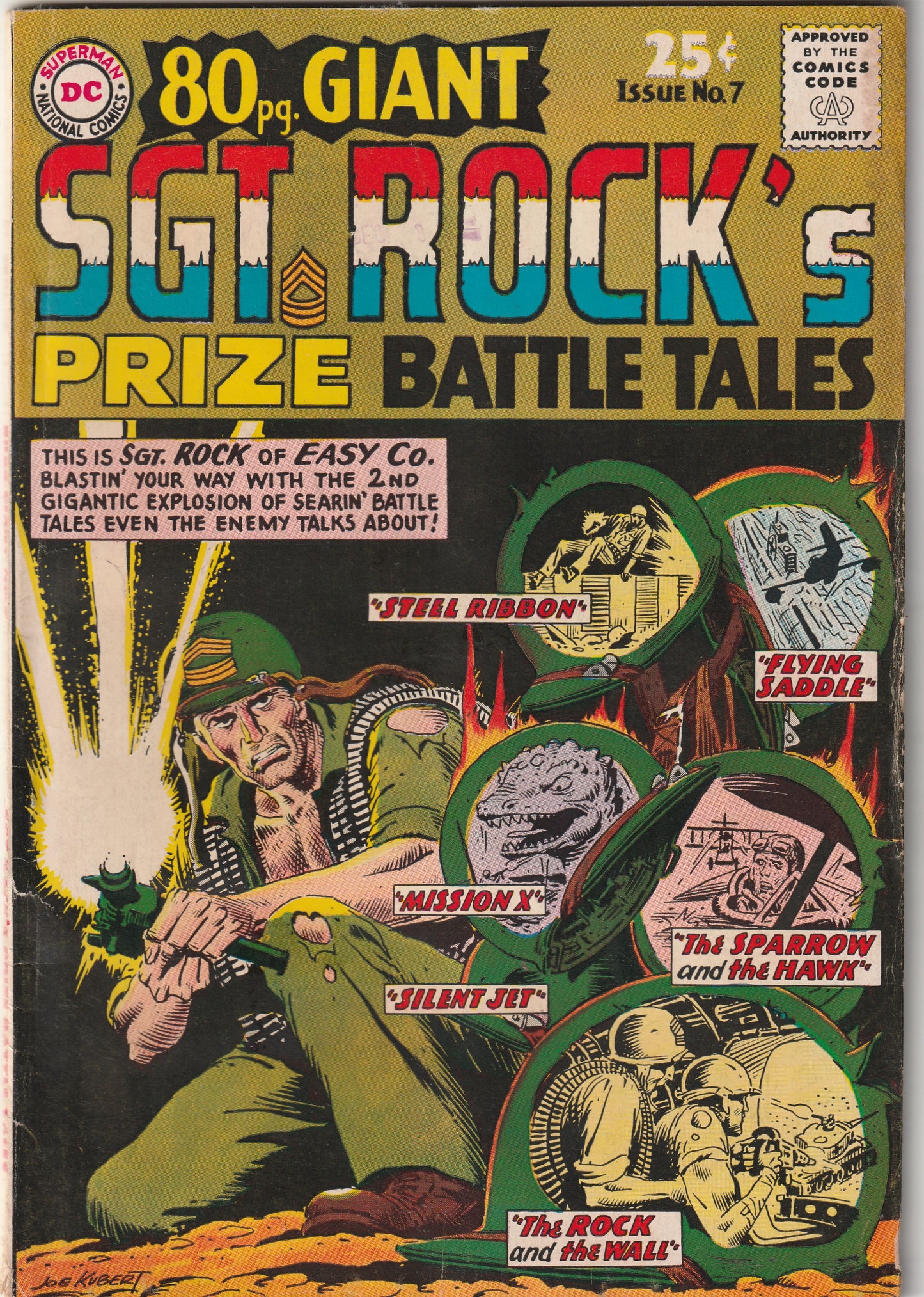 80 Page Giant #7 (1965) - Sgt Rock's Prize Battle Tales