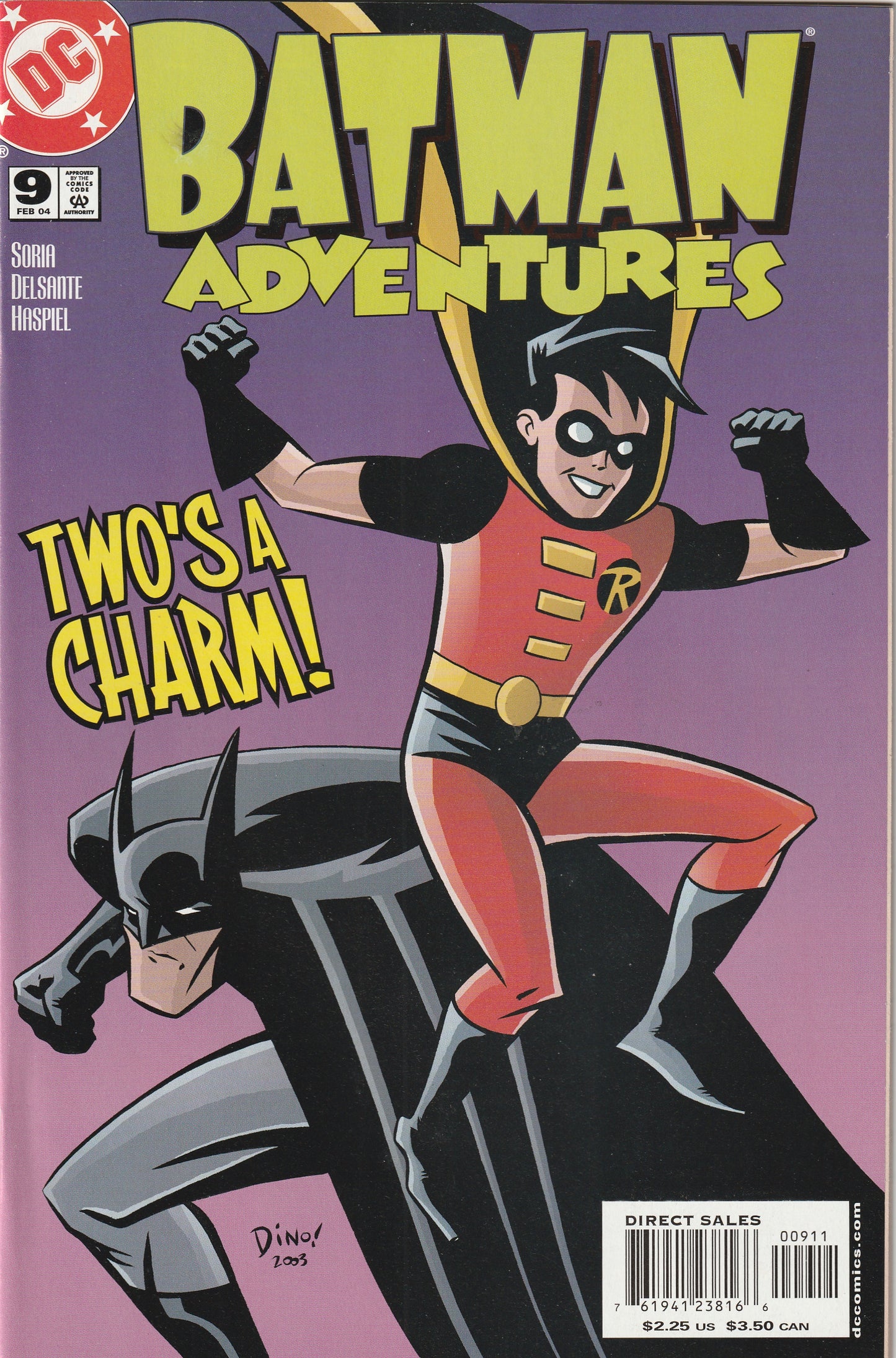 Batman Adventures #9 (Volume 2, 2004)