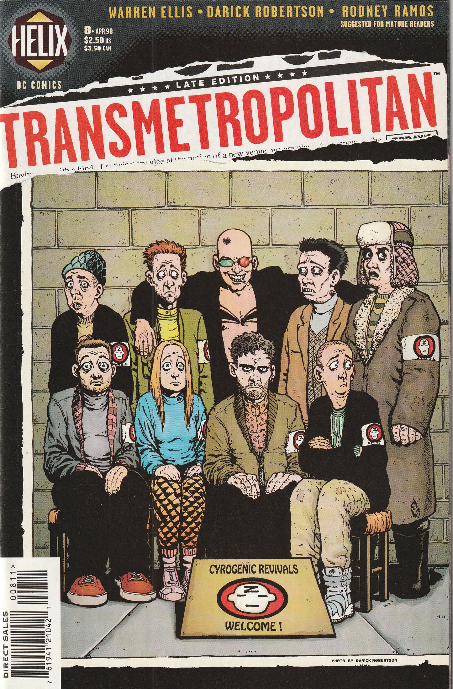 Transmetropolitan #8 (1998)