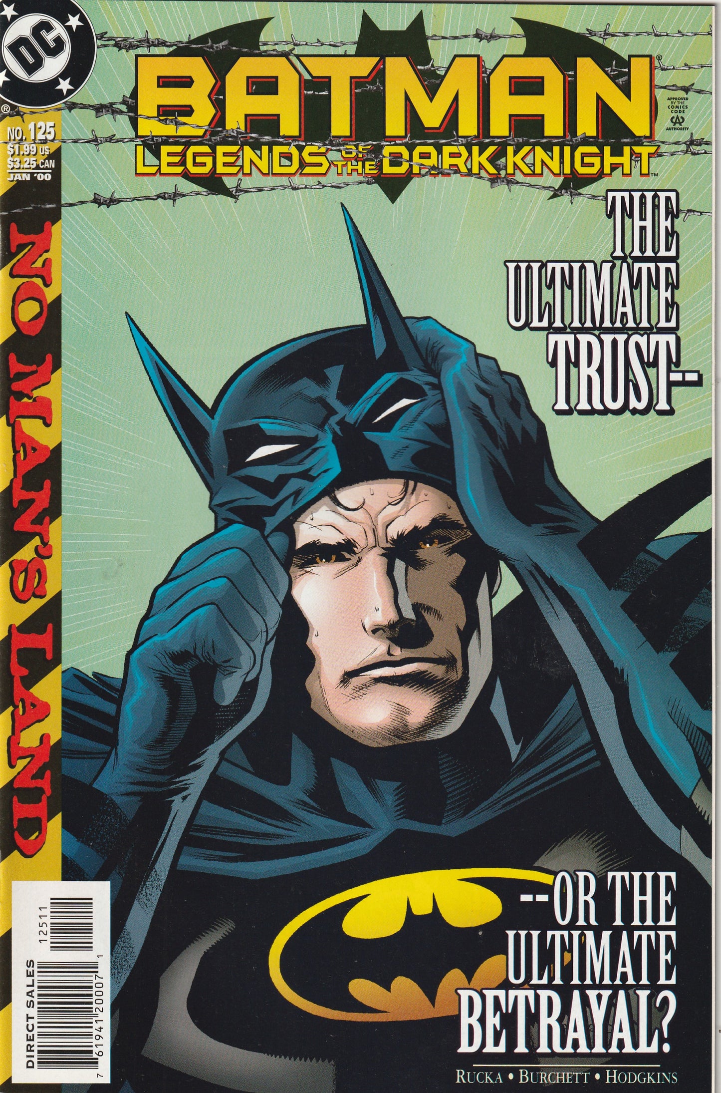 Batman Legends of the Dark Knight #125 (2000) - No Man's Land