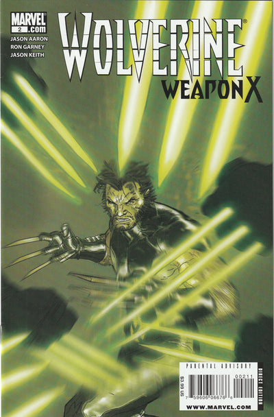 Wolverine Weapon X #2 (2009)