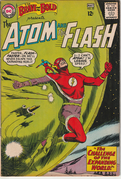 Brave and the Bold #53 (1964) - The Atom and The Flash