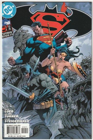 Superman/Batman #10 (2004) - Michael Turner - Jim Lee Variant Cover