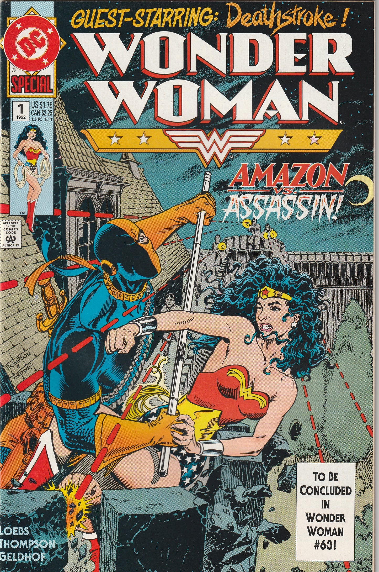 Wonder Woman Special #1 (1992) - Part One Operation Cheetah - Amazon vs Assassin