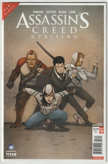 Assassin's Creed: Uprising #3 (2017) - Cover A Andre Lima Araujo