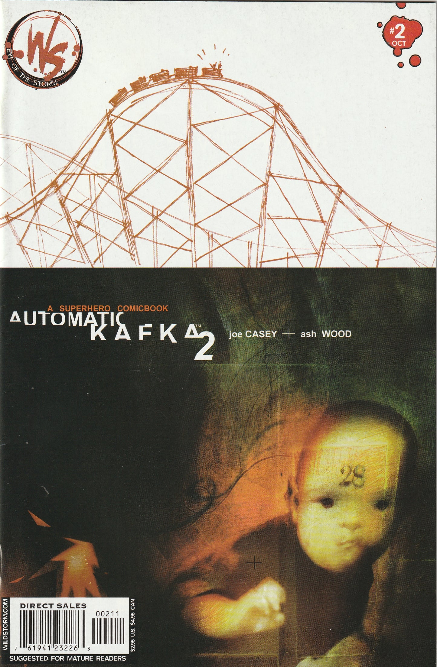 Automatic Kafka #2 (2002) - Joe Casey, Ashley Wood