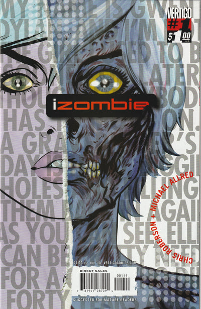 iZombie #1 (2010) - 2nd appearance of iZombie