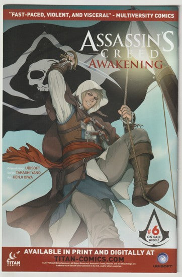 Assassin's Creed: Uprising #3 (2017) - Cover A Andre Lima Araujo