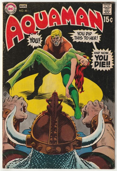 Aquaman #46 (1969)  - 1st Appearance of Mupo