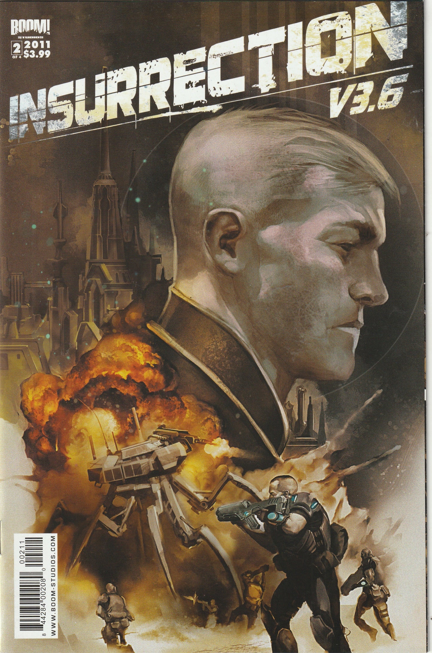 Insurrection V3.6 (2011) - 4 issue mini series