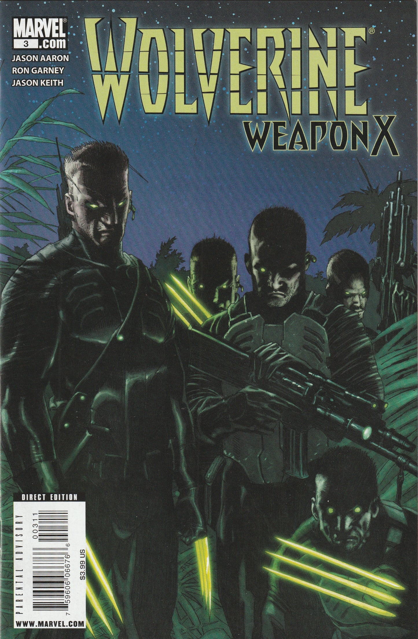Wolverine Weapon X #3 (2009)