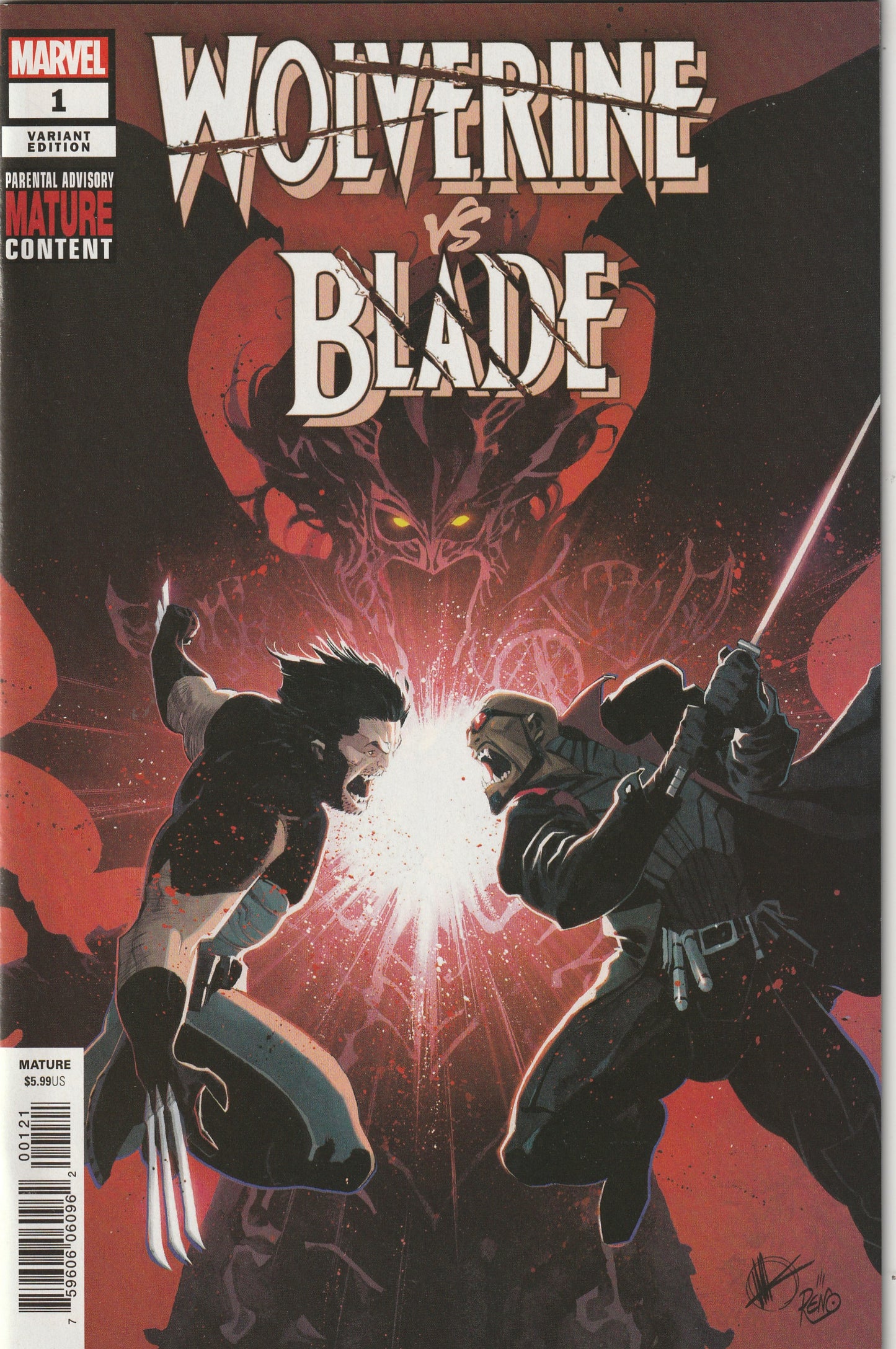 Wolverine vs Blade Special (2019) - Matteo Scalera Variant Cover