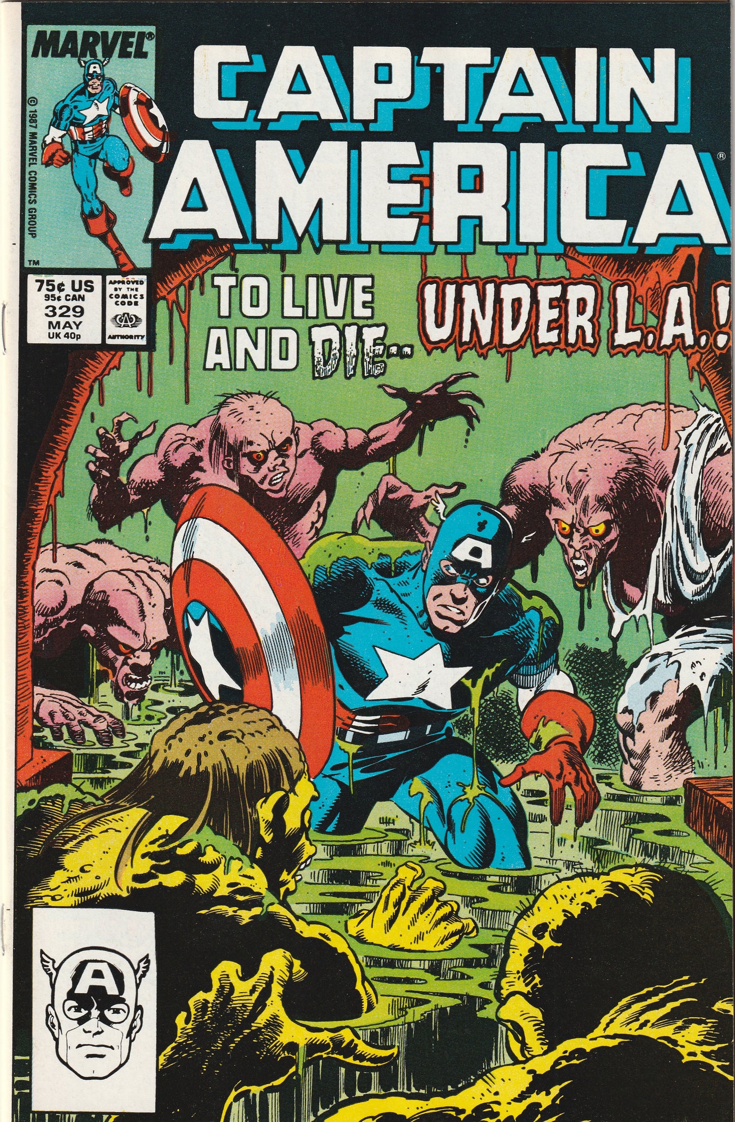 Captain America #329 (1987)