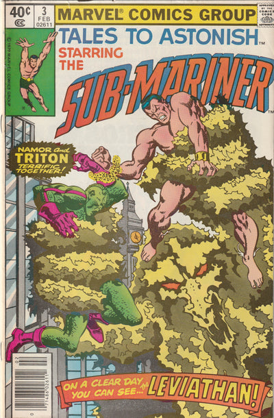 Tales To Astonish #3 (1980) - Featuring Sub-Mariner reprints