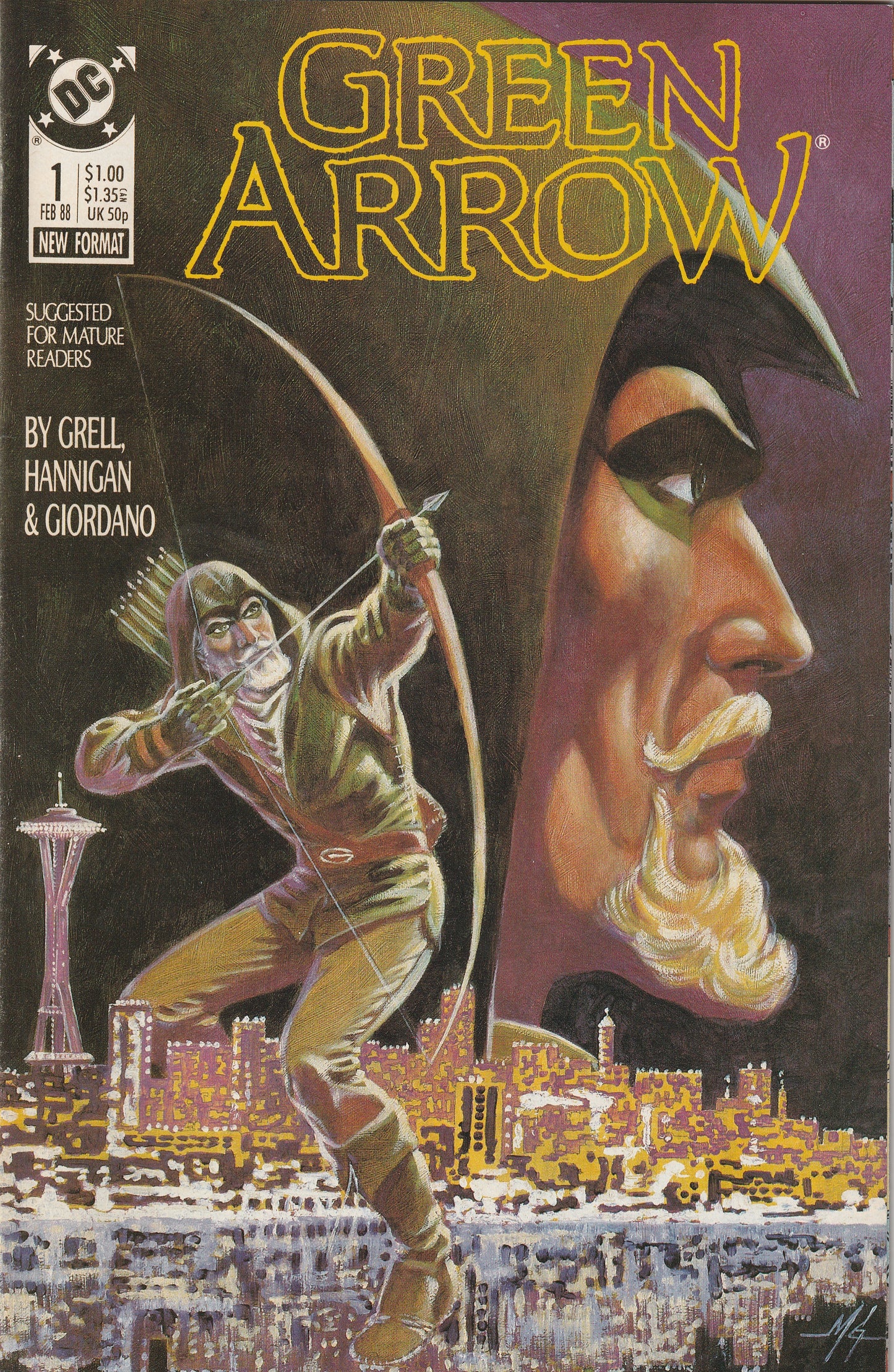 Green Arrow #1 (1988) - Mike Grell