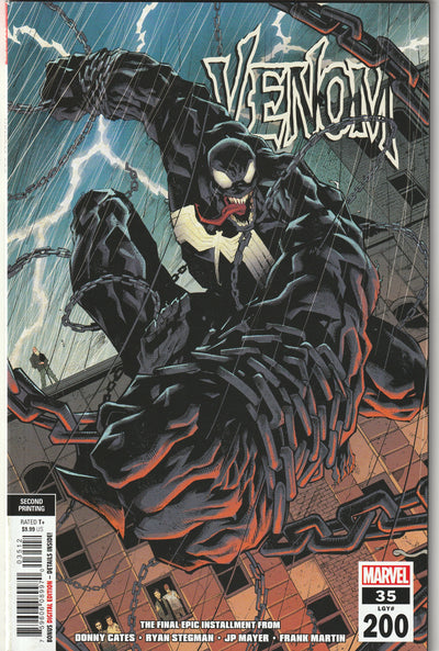 Venom #35 (LGY #200) (2021) - Ryan Stegman 2nd Printing Variant Cover