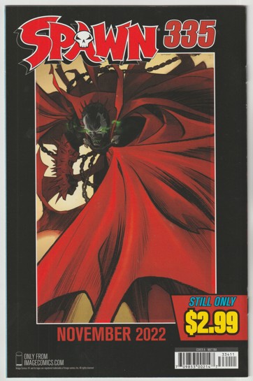 Spawn #334 (2022) - Cover A Francesco Mattina Cover