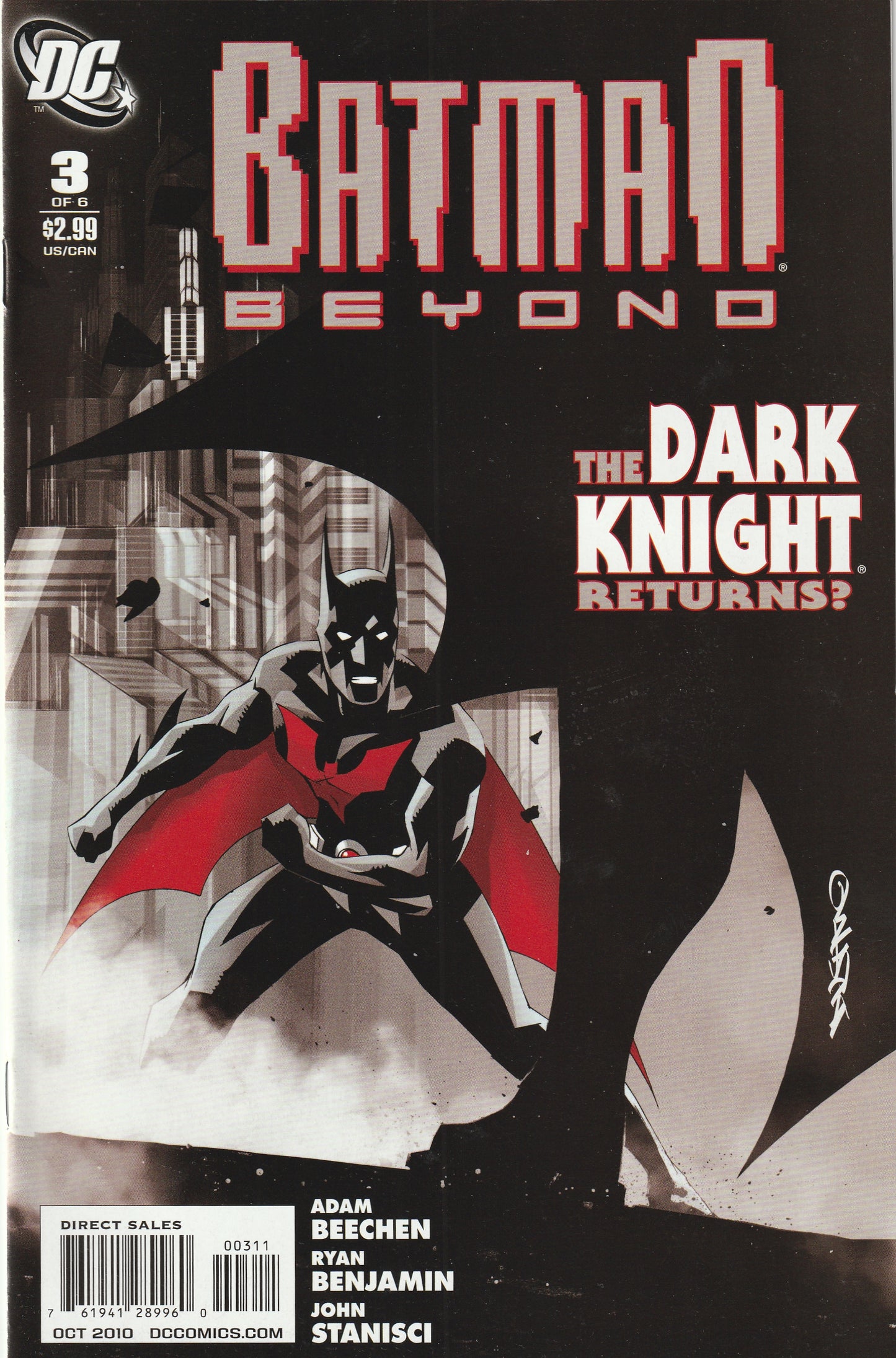Batman Beyond #3 of 6 (2010) - Volume 3