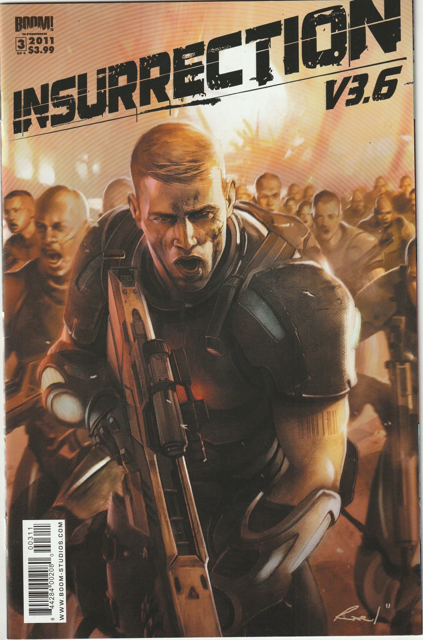 Insurrection V3.6 (2011) - 4 issue mini series