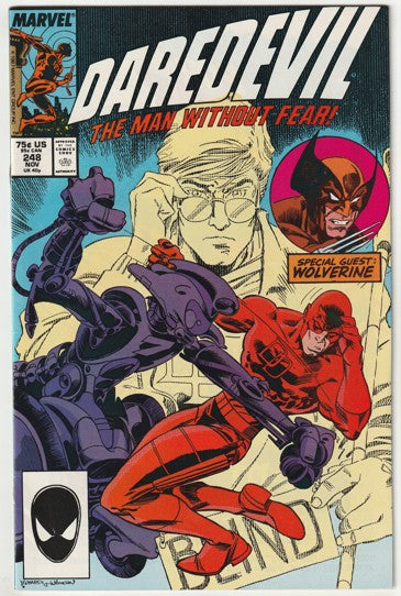 Daredevil #248 (1987) - 1st Appearance of Bushwhacker