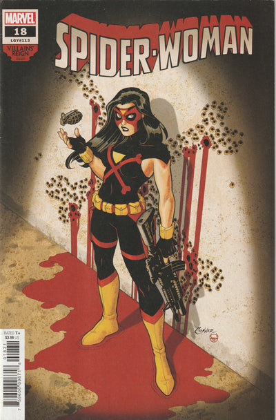 Spider-Woman #18 (LGY #113) (2022) - Amanda Conner Devil's Reign Villain Variant