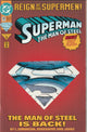 Superman: The Man of Steel #22 (1993) - Reign Of The Supermen pt.2. Collector's edition