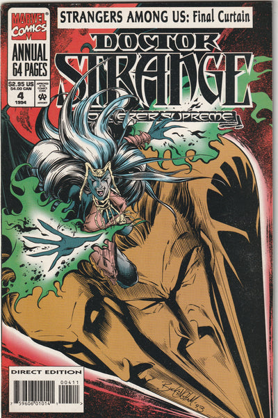 Doctor Strange Sorcerer Supreme Annual #4 (1994)- Origin of Paradox