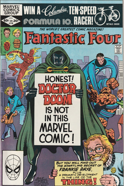 Fantastic Four #238 (1982) - 1st Appearance of Aunt Petunia, Dr. Doom cover