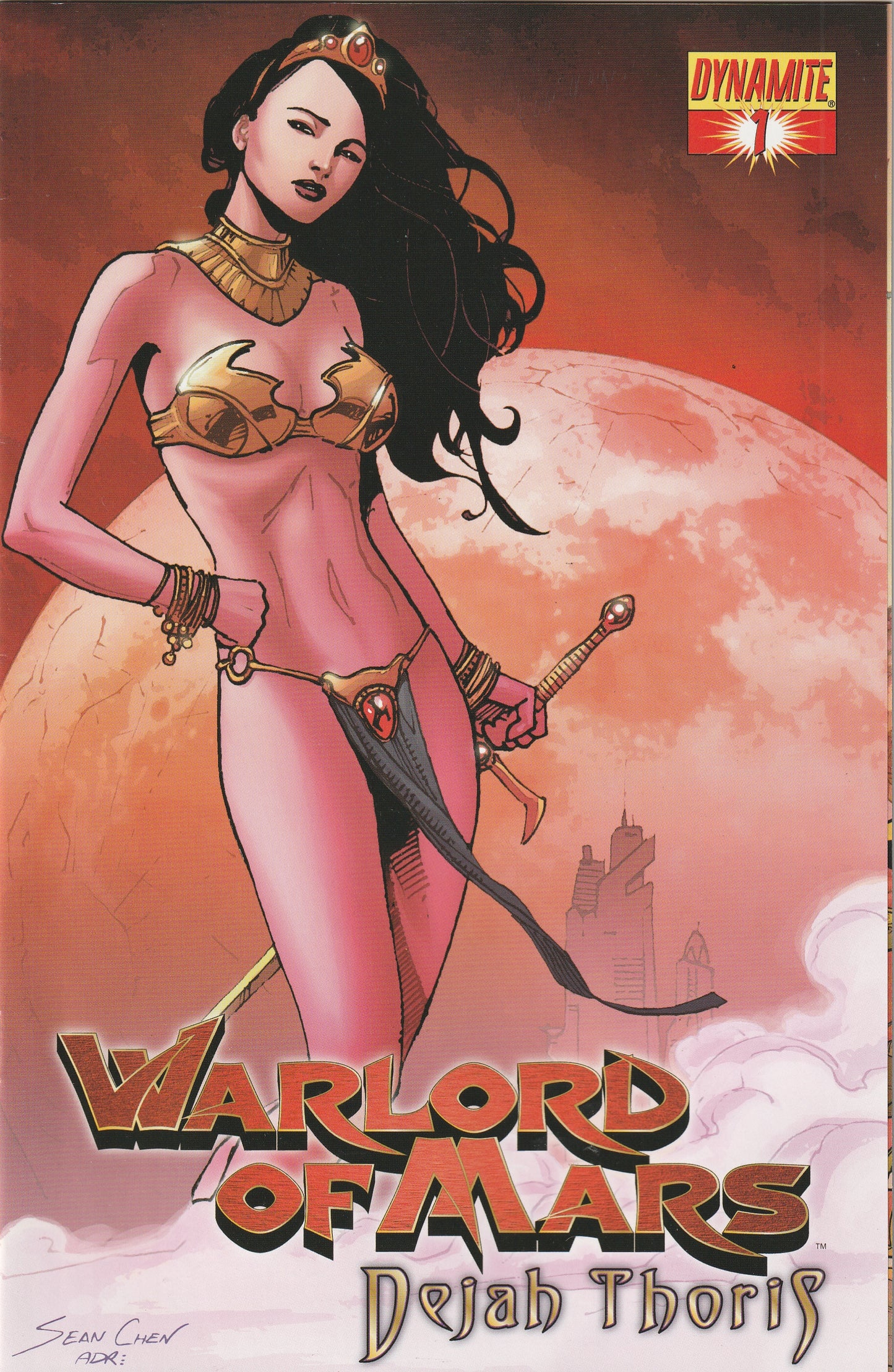 Warlord of Mars: Dejah Thoris #1 (2011) - Sean Chen Cover