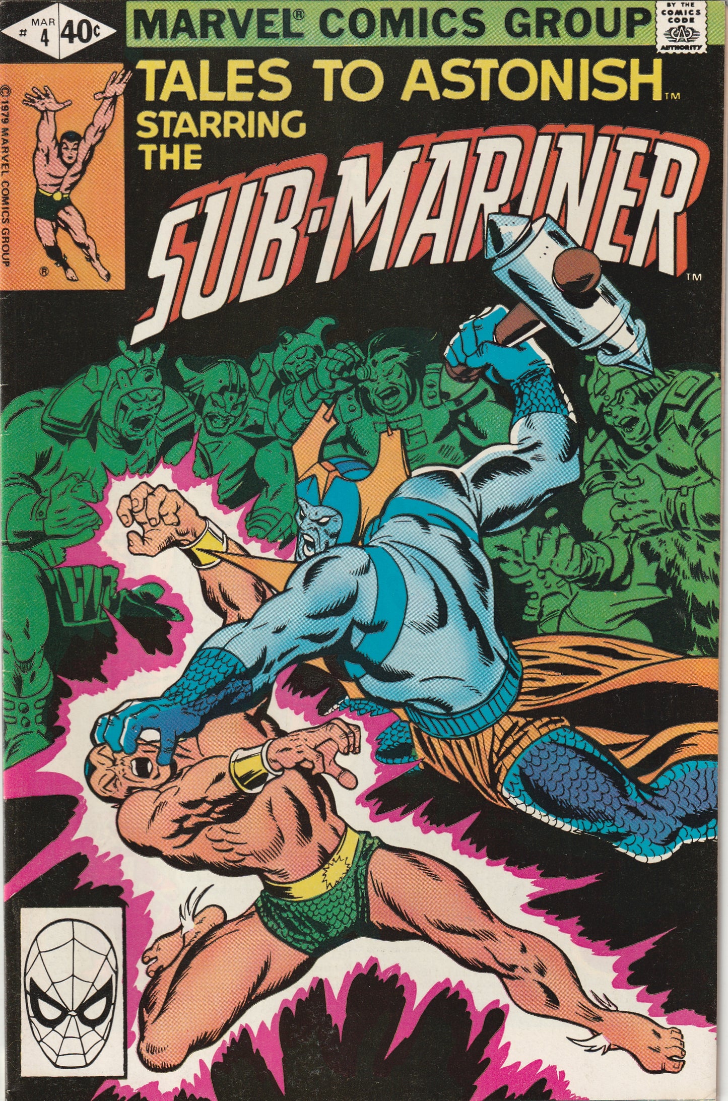 Tales To Astonish #4 (1980) - Featuring Sub-Mariner reprints