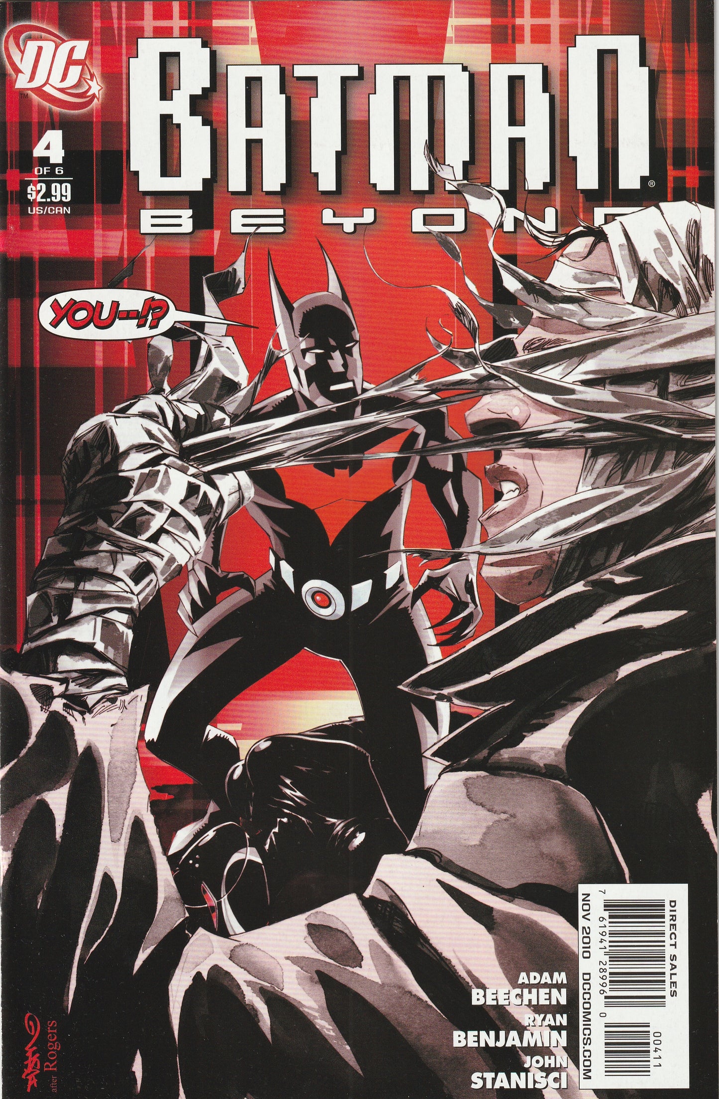 Batman Beyond #4 of 6 (2010) - Volume 3