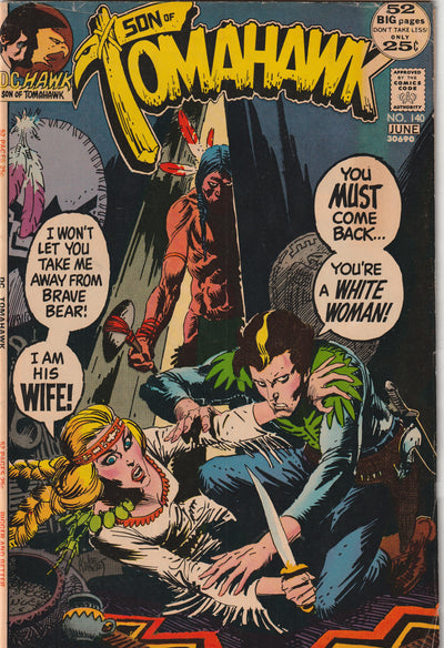 Son of Tomahawk #140 (1972) - Final issue of series