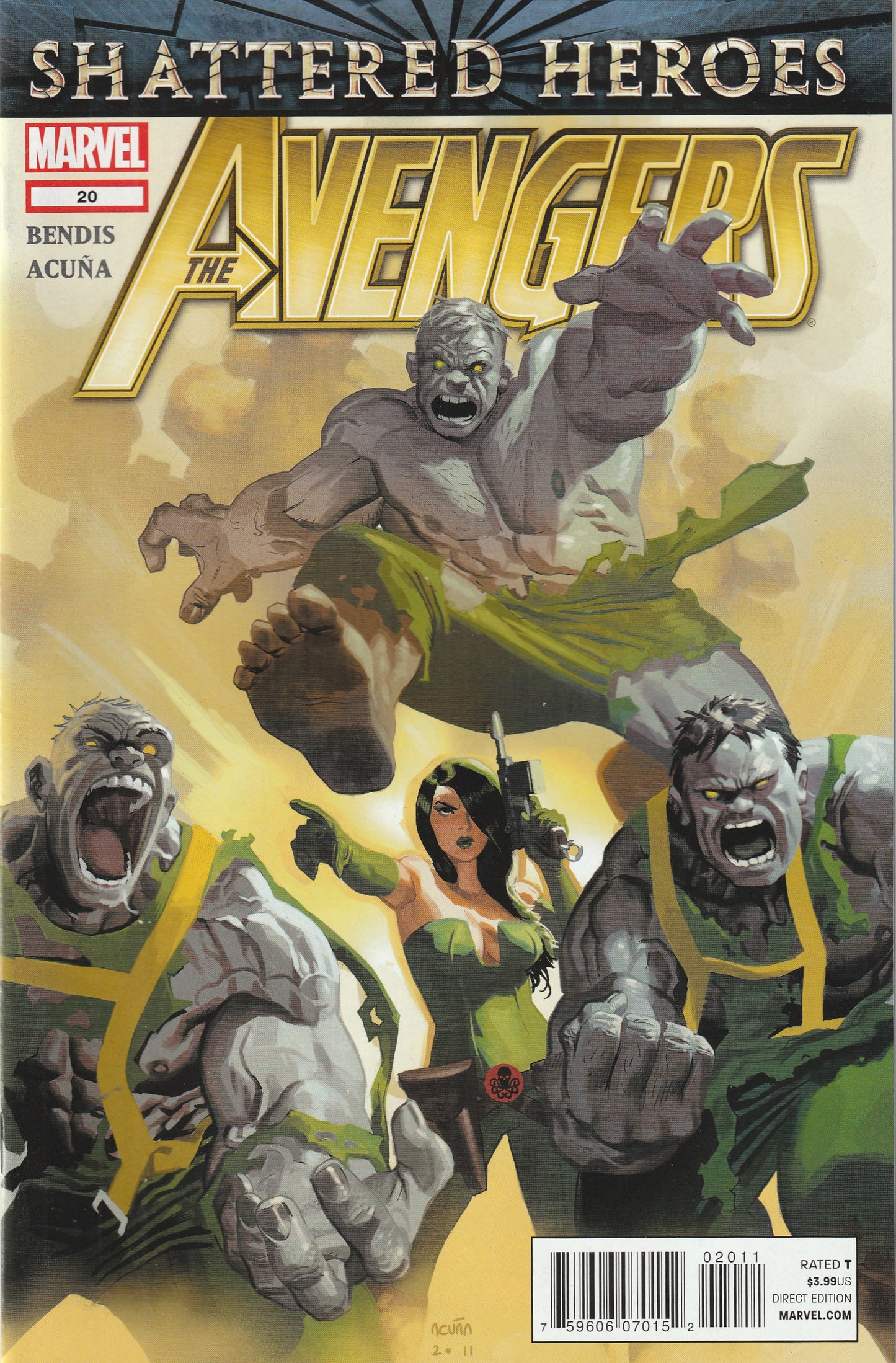 Avengers #20  (Vol 4, 2012) - Shattered Heroes