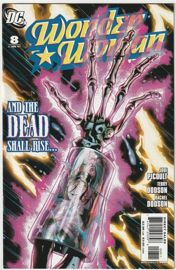 Wonder Woman #8 (2007) - Dodson cover