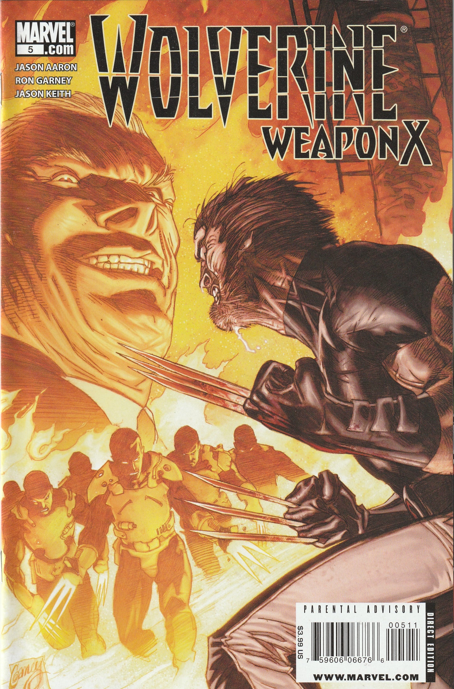 Wolverine Weapon X #5 (2009)