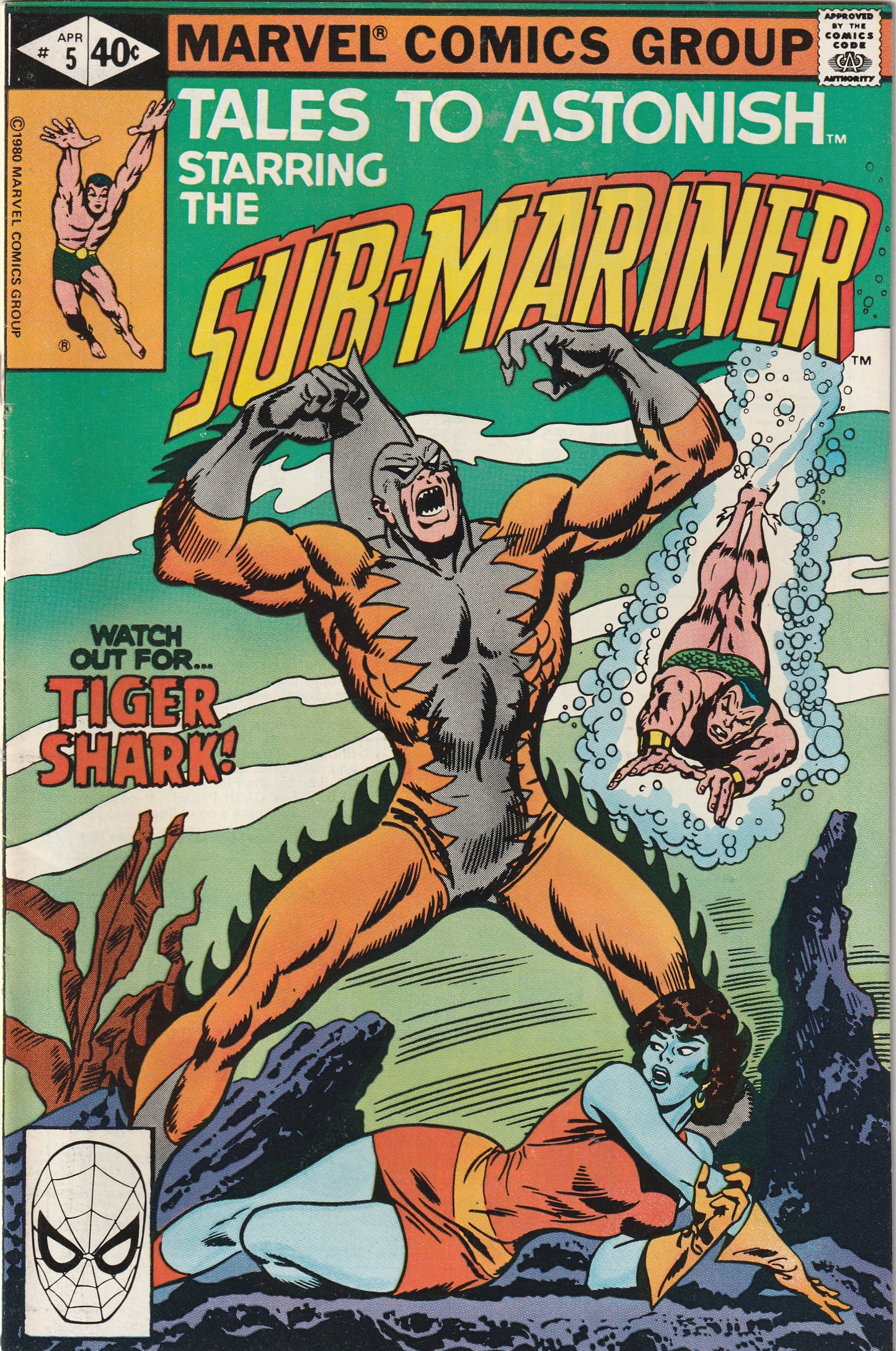 Tales To Astonish #5 (1980) - Featuring Sub-Mariner reprints