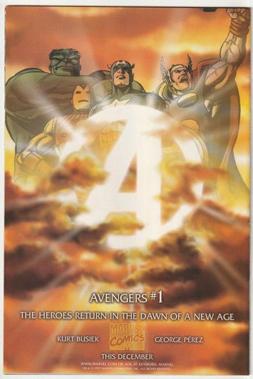 Thunderbolts: Prelude #1 (1997) - American Entertainment Variant (Reprints Inc. Hulk #449)