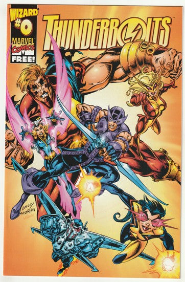 Thunderbolts #0 (1998) - Insert with Wizard Magazine No. 88