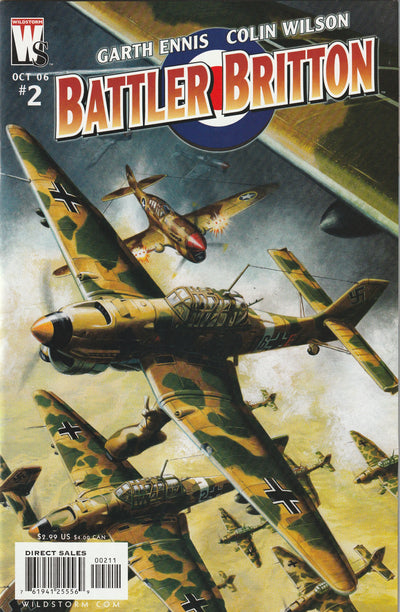 Battler Britton (2006) - 5 issue mini series - Garth Ennis