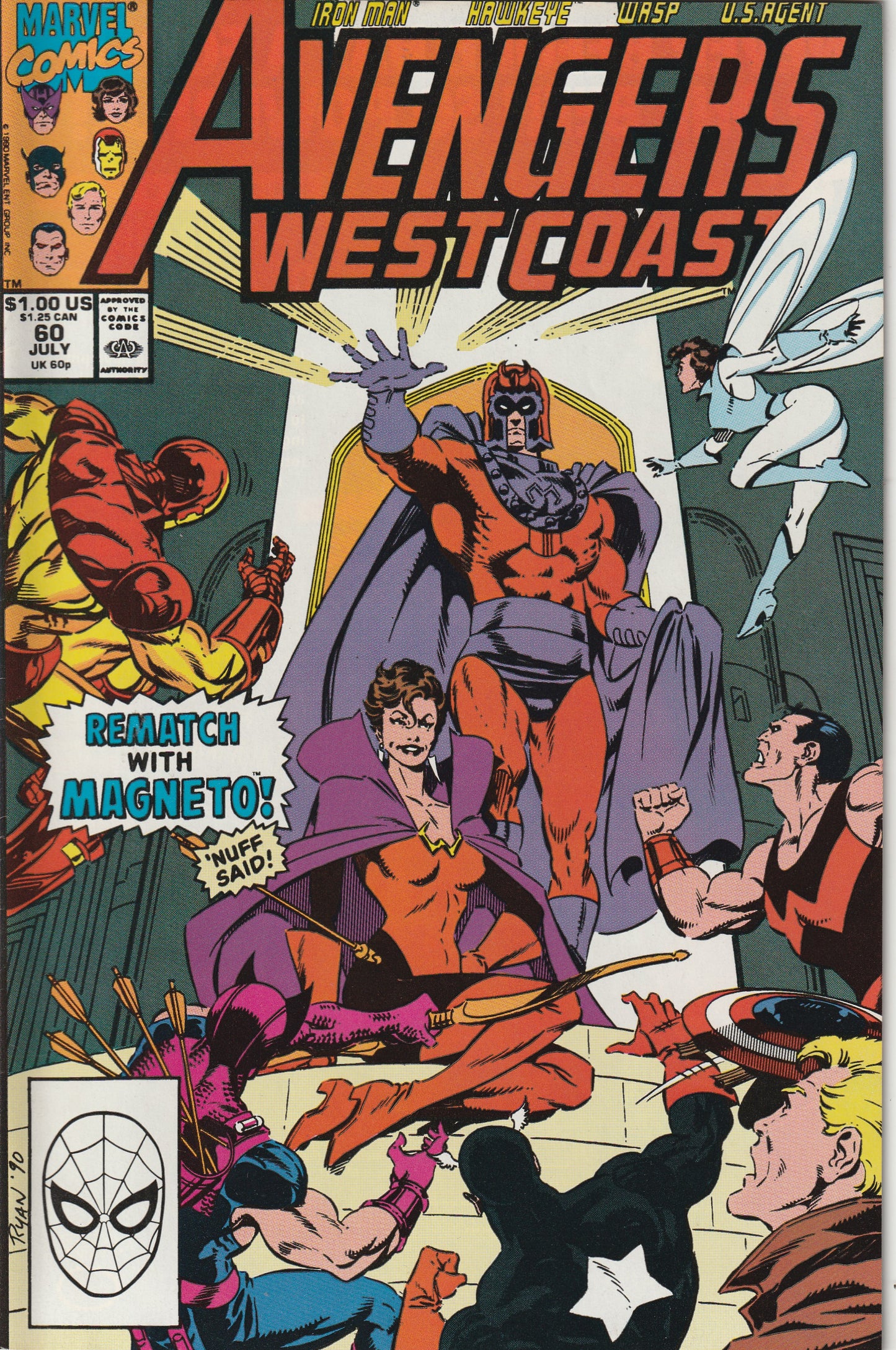 Avengers West Coast #60 (1990)