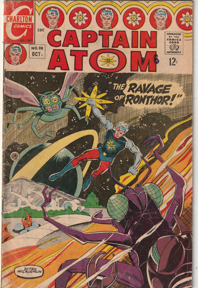 Captain Atom #88 (1967) - Steve Ditko cover & art, Nightshade by Jim Aparo