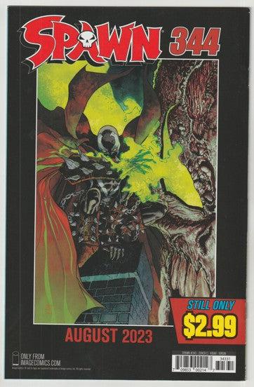 Spawn #343 (2023) - Cover C Kibar Virgin Variant Cover