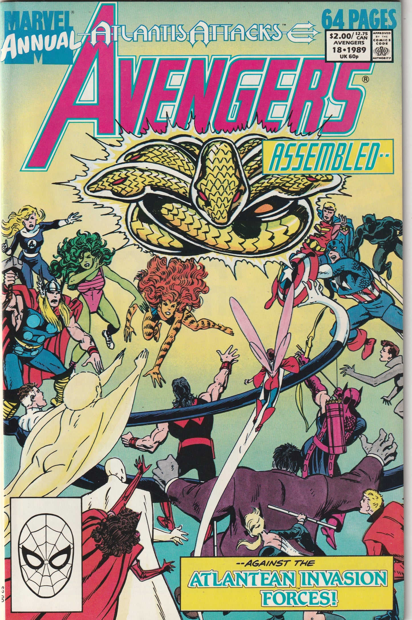 Avengers Annual #18 (1989) - Atlantis Attacks